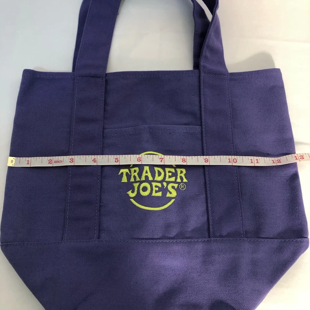 NWT Trader Joe’s Limited EditionTote Bag Mini Purple NEW